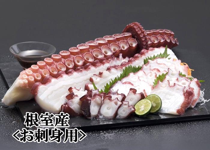 《根室産》 お刺身用たこ足 約1kg × 1本（DM024）